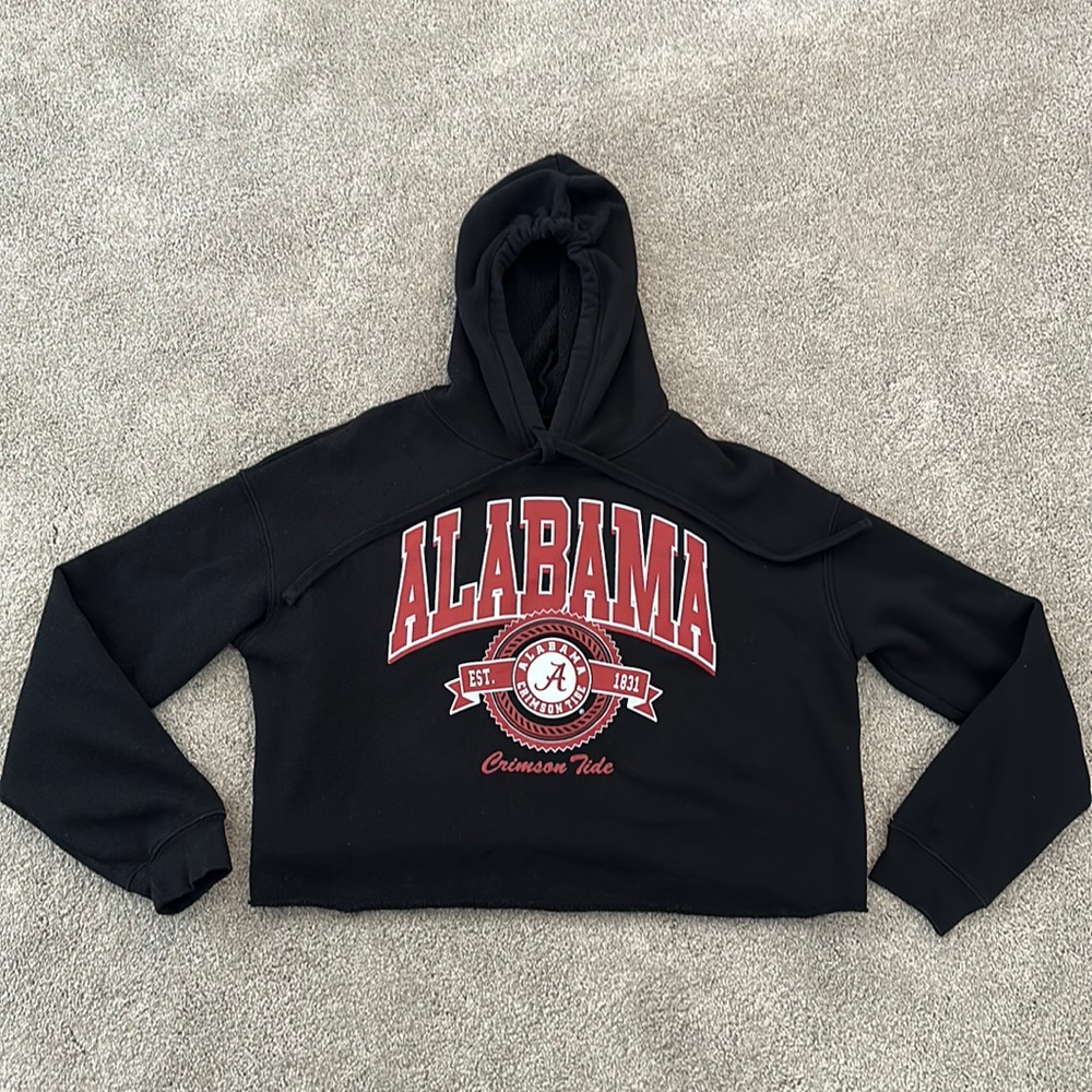 University of Alabama Crimson Tide cropped hoodie